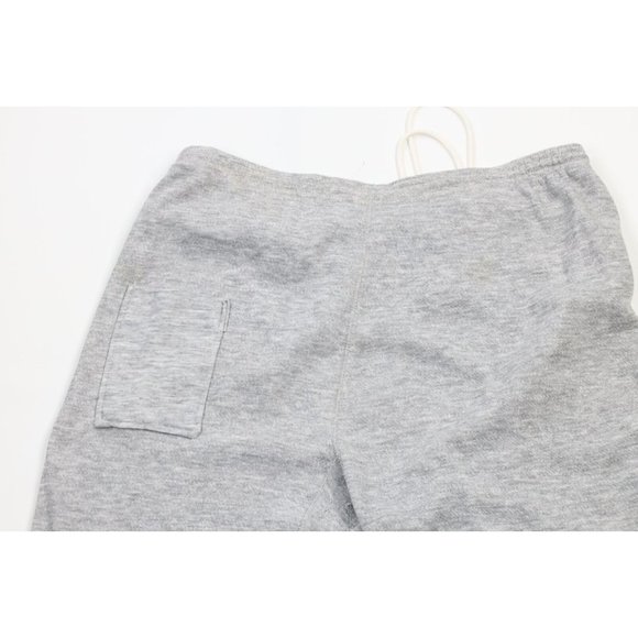 Vintage 70s Streetwear Mens Large Blank Gusseted Triblend Sweatpants Joggers USA - Picture 13 of 15